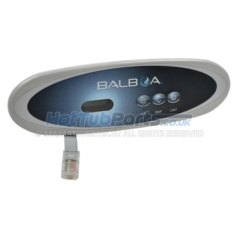 Spaside Control Panel Balboa MVP260 VL260 4-Button 53645 53777 7" x 2.1" 