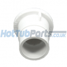 Waterway Pepper Pot Air Jet, 1" Straight, White
