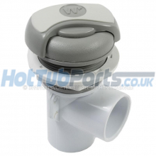 Marquis Spas 1 Inch Waterfall On/Off Valve, AES Grey