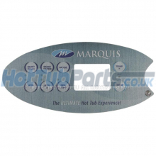 Marquis Spas 8 Button MQ554 Panel Overlay (2 Pump 2012)