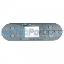 Marquis Spa MQ 7 Button Panel Overlay (1 Pump 2014-15)