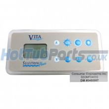 Vita Spa L700 Selectron Topside Control Panel