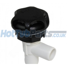 LVJ Lotus 1" ON - OFF Valve, Black