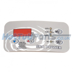 Spa Power (Davey) SP601 Overlay - Rectangle