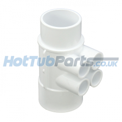 Water Manifold - 2" M-F x (4) 1/2" Ports