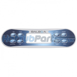 Balboa ML700 Panel Overlay - 2 Pump + Air