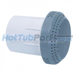 2 Inch Waterway 100gpm Suction Drain, Grey