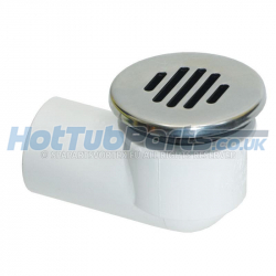 Waterway Low Profile Floor Drain, Stainless (3/4"S)