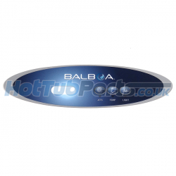 Balboa VL260 Panel Overlay - 1 Pump No Air