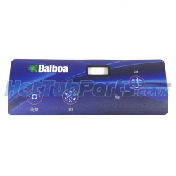 Balboa VL402 Panel Overlay - 1 Pump No Air