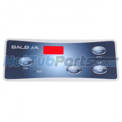 Balboa VL404 Panel Overlay - 2 Pump