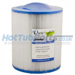 170mm - Hot Tub Filter Cartridge - Jazzi Spa 3