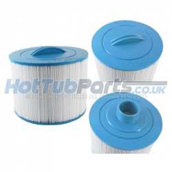 155mm - Hot Tub Filter Cartridge - PBF50 (Long Thread)