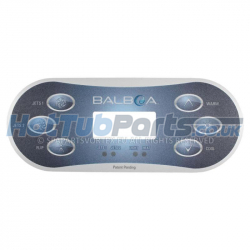 Balboa TP600 Panel Overlay (2 Pump)