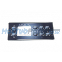 Balboa VL801D Panel Overlay - Pump & Blower
