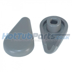 1 inch Waterway Air Control Handle - Grey