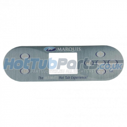 Marquis Spa MQ 7 Button Panel Overlay (1 Pump 2014-15)