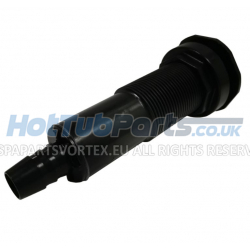 Drain Off Valve, Black - 3/4 Barb