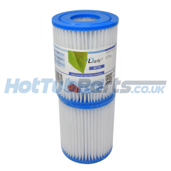140mm - Hot Tub Filter Cartridge - Lay Z Spa (Pair)
