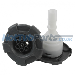 CMP Typhoon 3-1/4" Crown 7-Port Grey