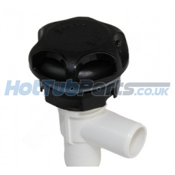 LVJ Lotus 1" ON - OFF Valve, Black