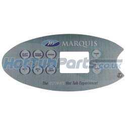 Marquis Spas Overlay MQ554 8 Button 2 Pump 2012