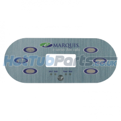 Marquis Spas Overlay E-Series 6 buttons 2 Pumps 2014