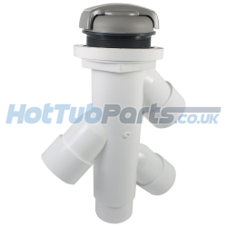 Marquis Spas 3-Way Valve Complete Body