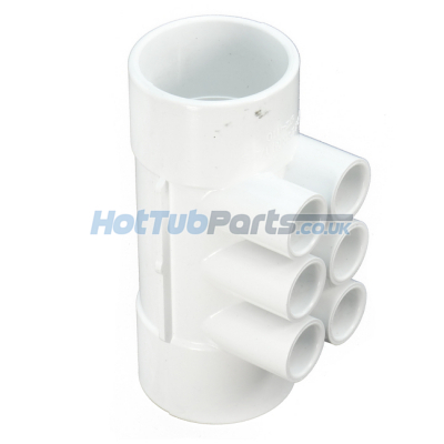 Water Manifold - 2" x (6) 1/2" Port