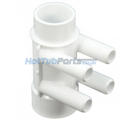 Water Manifold - 1.5" M-F x (4) 3/4" Barbs