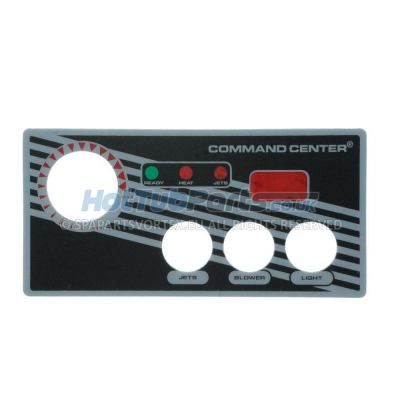 Command Centre Panel Overlay - 3 Button