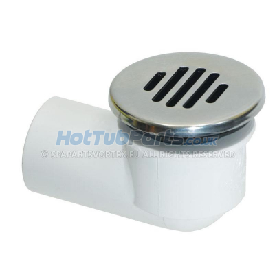 Waterway Low Profile Floor Drain, Stainless (3/4"S)