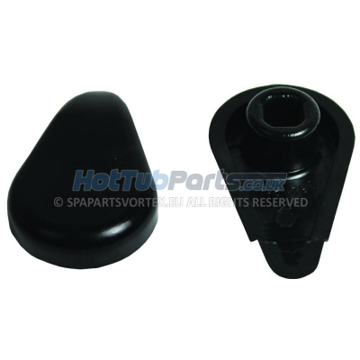 1 inch Waterway Air Control Handle - Black