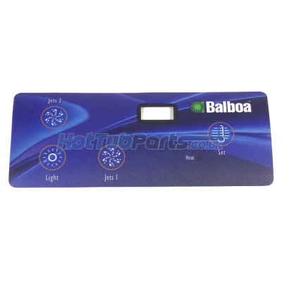 Balboa VL402 Panel Overlay - 2 Pump