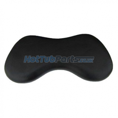 Vita Spa Peanut Shaped Headrest Pillow - Black