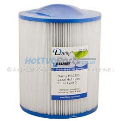 170mm - Hot Tub Filter Cartridge - Jazzi Spa 3