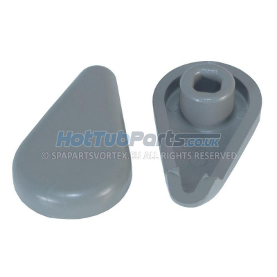 1 inch Waterway Air Control Handle - Grey