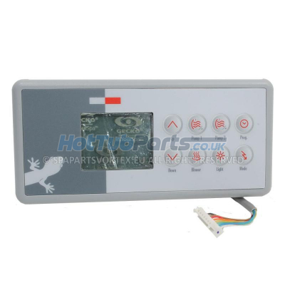 Gecko TSC-4 (K-4) Topside Control Panel (8 Button)