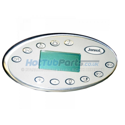 Jacuzzi Spas J-400 Series Topside Control Panel (2006-09)