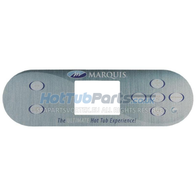 Marquis Spas MQ 7 Button Panel Overlay (1 Pump 2013)