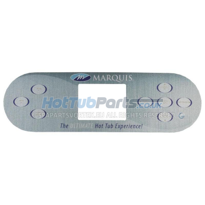 Marquis Spas MQ 8 Button Panel Overlay (2 PUMP 2013)