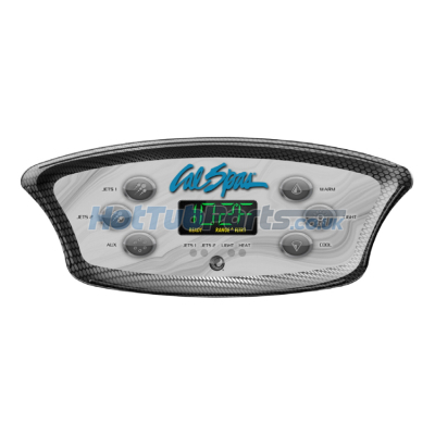 Cal Spa CSTP600T Topside Control Panel 2015 (2 Pump)