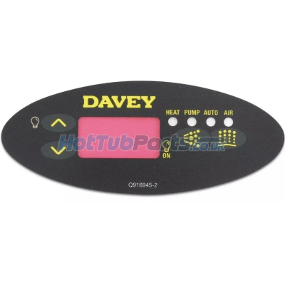 Spa Power (Davey) SP601 Overlay - Oval