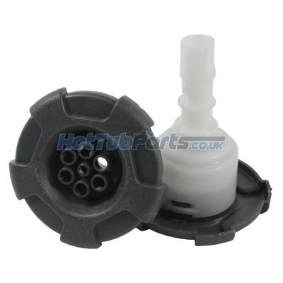 CMP Typhoon 3-1/4" Crown 7-Port Grey