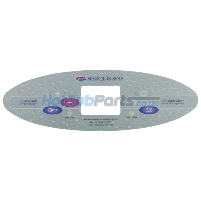 Marquis Spas Overlay Large Control Panel 2003