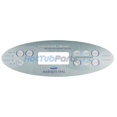 Marquis Spas Overlay 9-Buttons 2007/2008