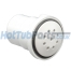 Waterway Pepper Pot Air Jet, 1" Straight, White
