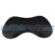 Vita Spa Peanut Shaped Headrest Pillow - Black