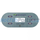 Marquis Spas Overlay E-Series 5 buttons 1 Pump 2014